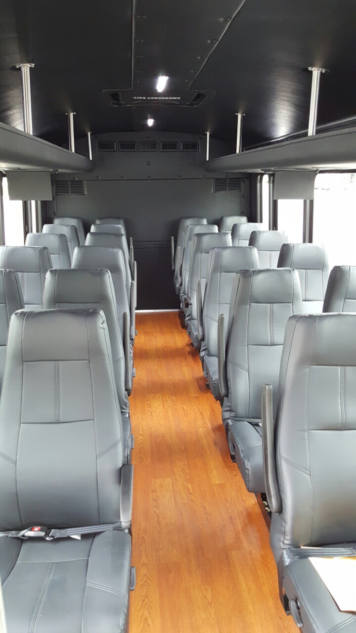 Shuttle Bus Interior